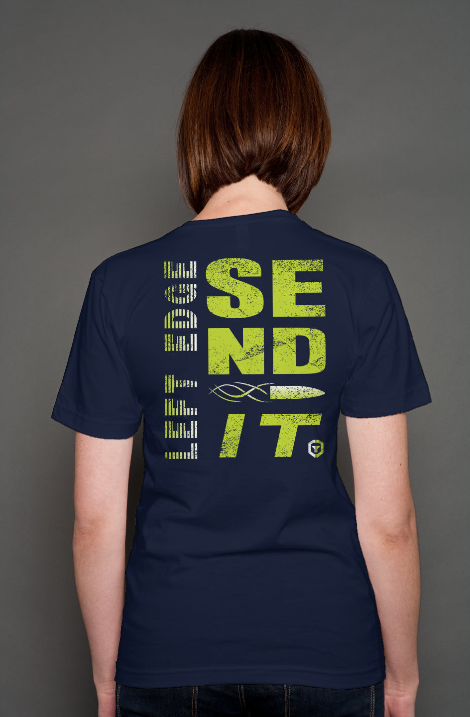 Left Edge Send It V-Neck T