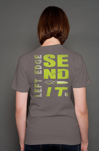 Left Edge Send It V-Neck T