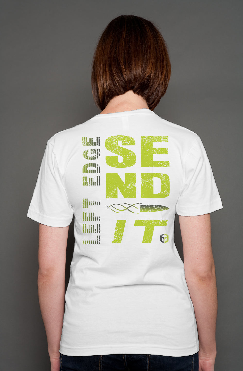 Left Edge Send It V-Neck T