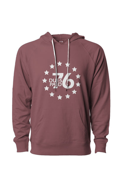 1776 Dues Paid Terry Hoodie Unisex