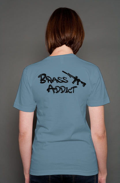 Pew Crew-Brass Addict V-Neck Unisex