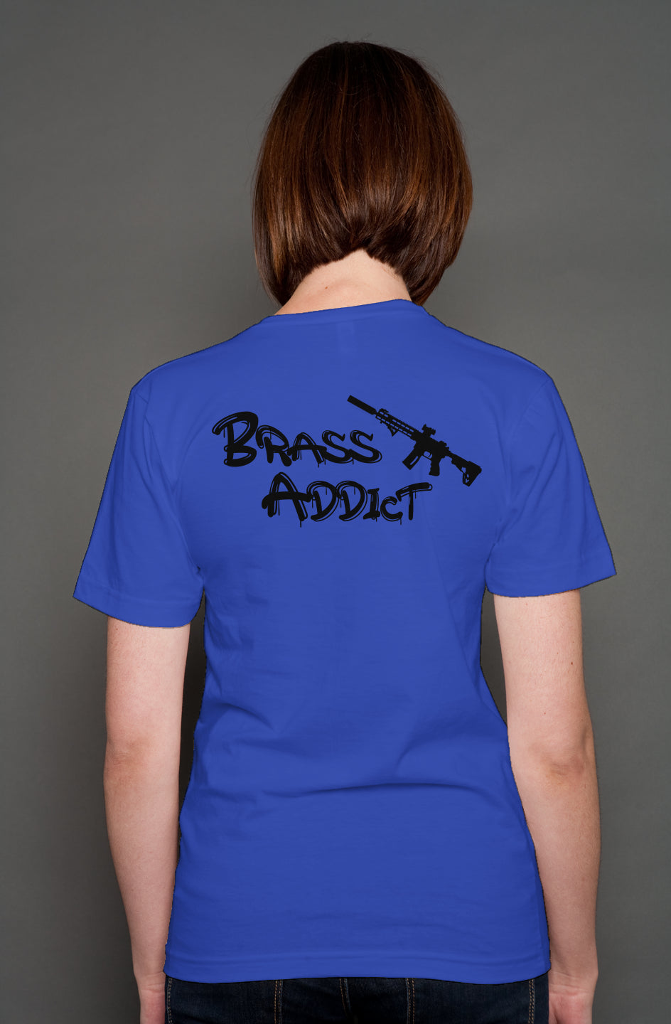 Pew Crew-Brass Addict V-Neck Unisex