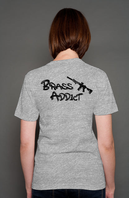 Pew Crew-Brass Addict V-Neck Unisex