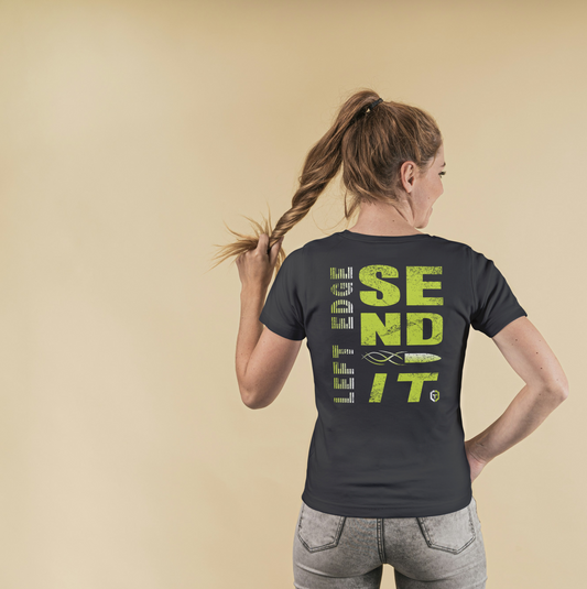 Left Edge Send It V-Neck T